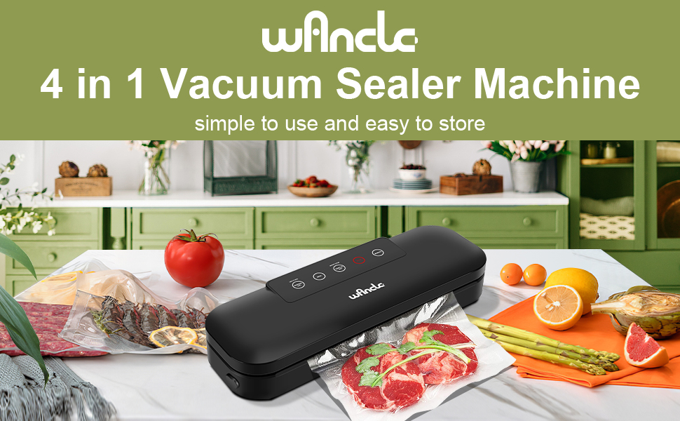Vacuum Sealer Machine, Wancle Vacuum Packing Machine Food