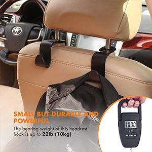4 Pis Car Backrest Hanger 12 Heavy Duty Storage