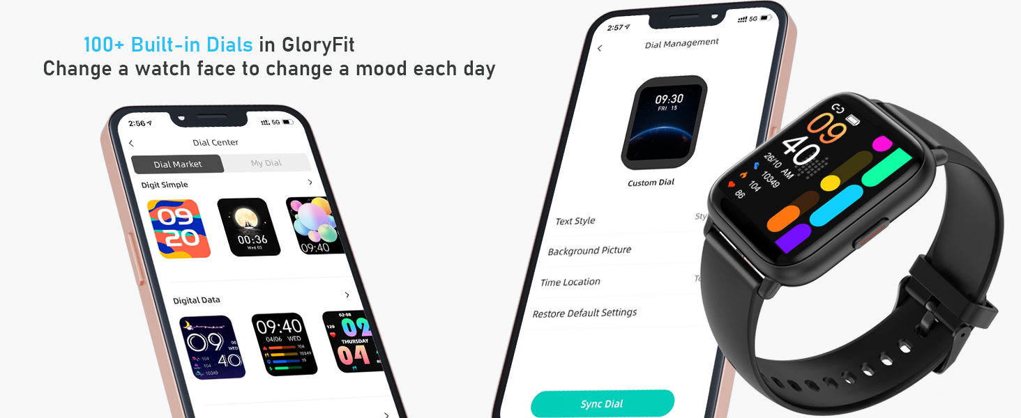 Smart Watches w Bluetooth Calling Dial for women men