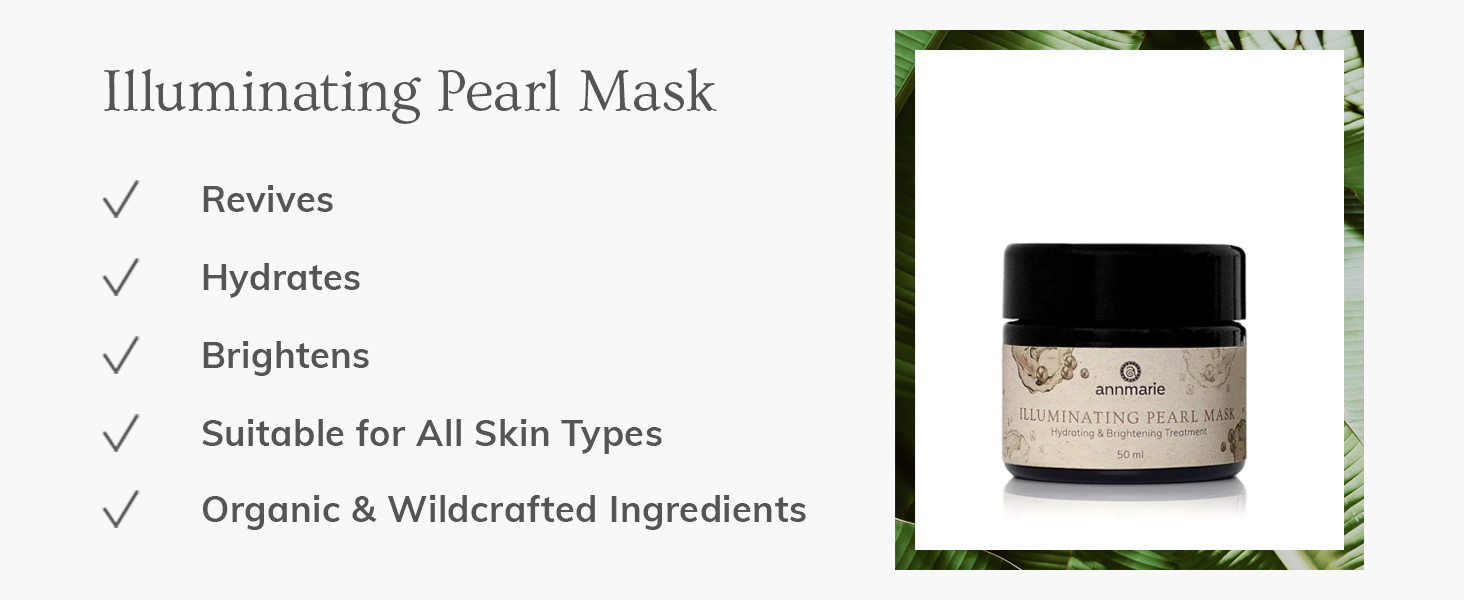 Illuminating Pearl Mask