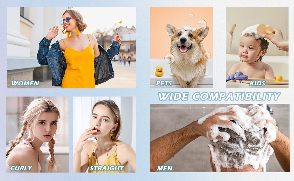 shampoo massager brush scalp