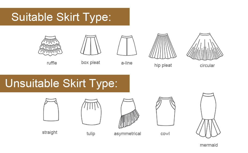 Suitable Skirt Type