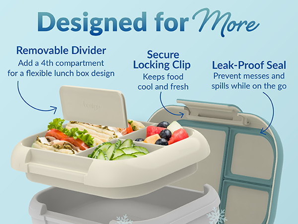 Amazon.com: Bentgo Chill Max Leak-Proof XL Lunch Box