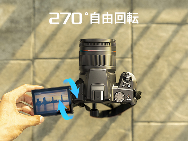 NBD 5k 6400万画素　デジタルカメラ　本体 Amazon | NBD 5K 6400万画素デジタルカメラ 18倍ズーム オート