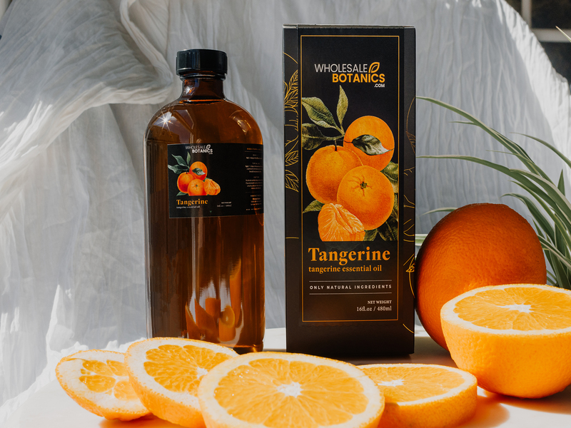Tangerine Essential Oil by Wholesale Botanics Premium