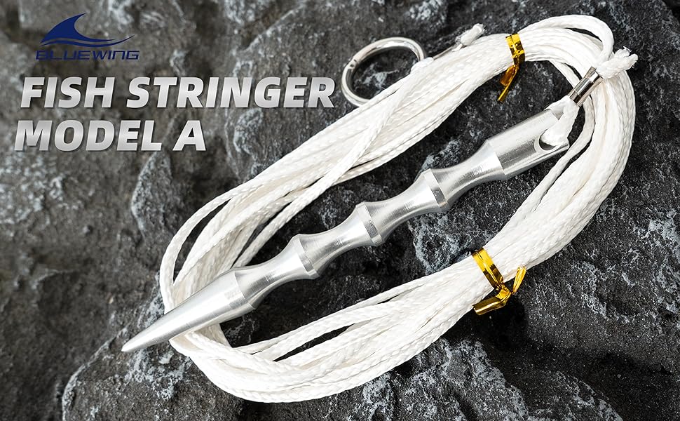 BLUEWING Fish Stringer 1pc Heavy Duty Aluminum Alloy Fish