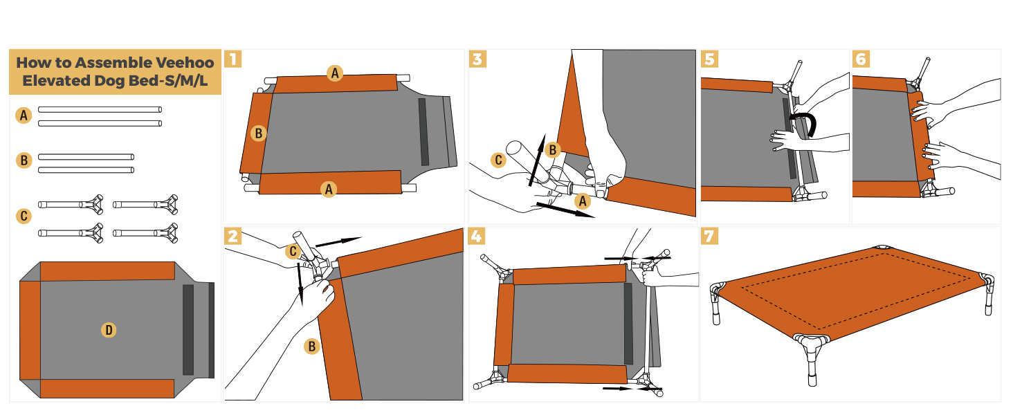 elevated dog bed raised dog cot