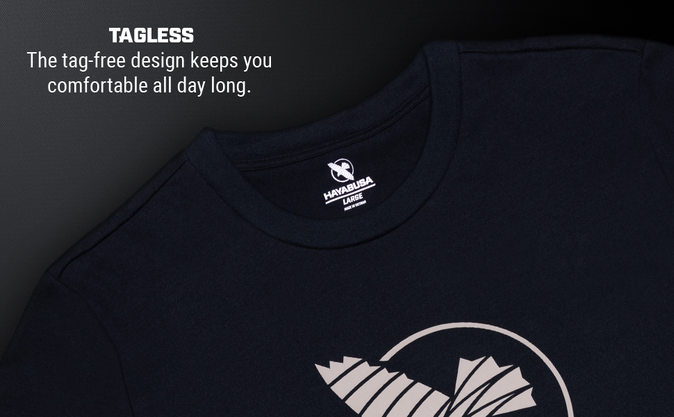 Hayabusa VIP T-Shirt printed tag