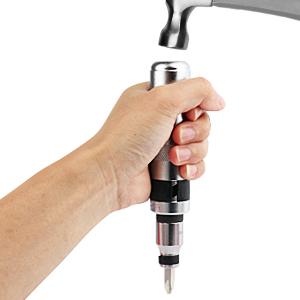 Tournevis A Frapper 8 Pièces Tournevis à Frapper Professionnel Avec Embouts Carrés Conducteurs 1/2 16 dd