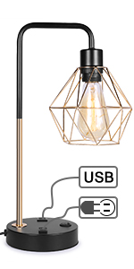 nightstand lamp usb