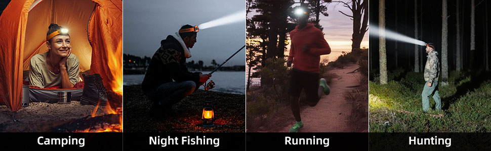 Headlamp head lamp head flashlight hardhat light headlight