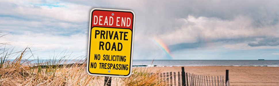 private drive dead end sign,private drive dead end