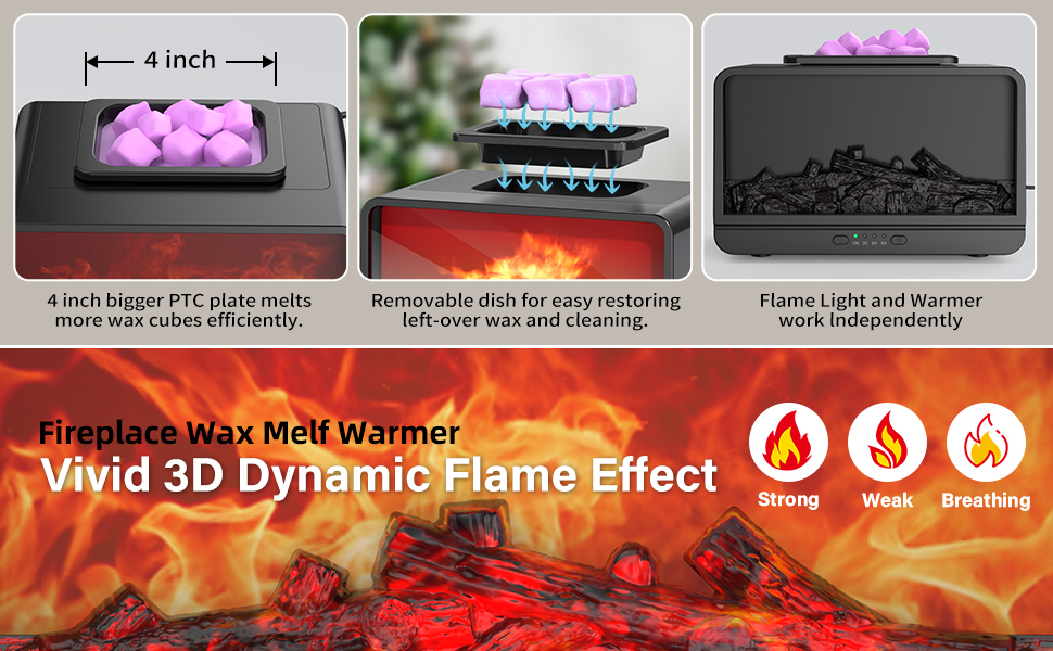 STLOVe Wax Melts Burner Electric Candle Melter, Aromatherapy Diffusers