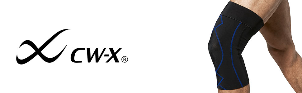 【新品未使用】CW-X　MENS 　L Stabilyx Knee Compression Sleeve For Men - Black | CW-X