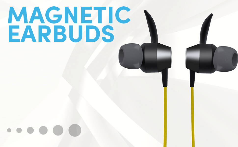 SENS ALVIS 1 Bluetooth Neckband with Magnetic Earbuds 