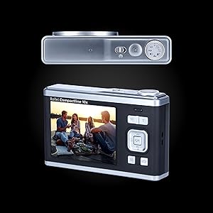 Rollei, Compactline, fotocamera, Foto, Zoom, DIgital, risoluzione, flash, zoom, display, selfie, frontale