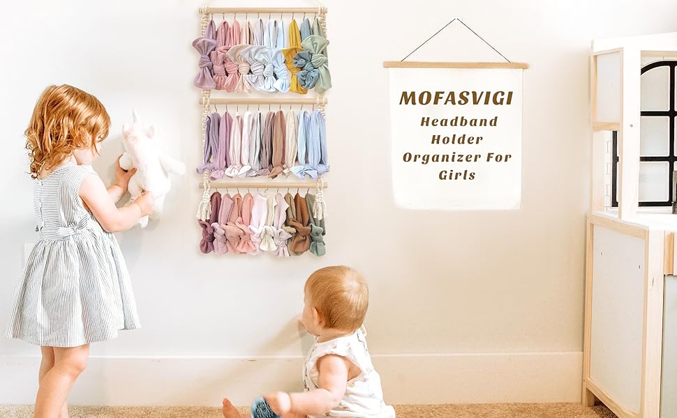 headband holder for baby girl