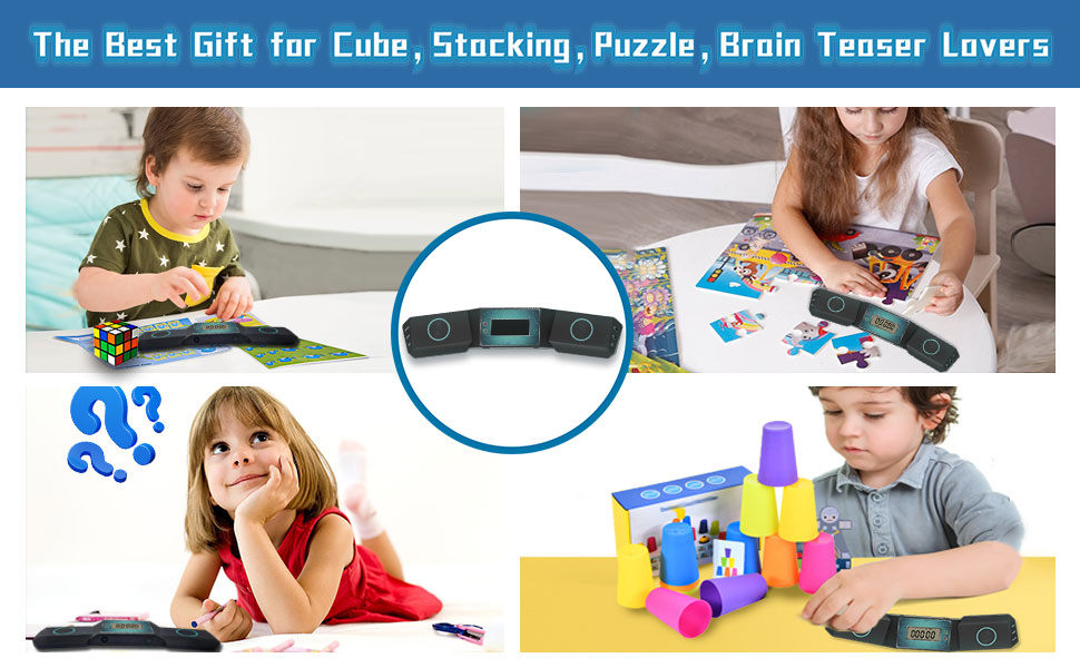 Cusprtm Speed Timer Compatible for Cube and Stack, Touch