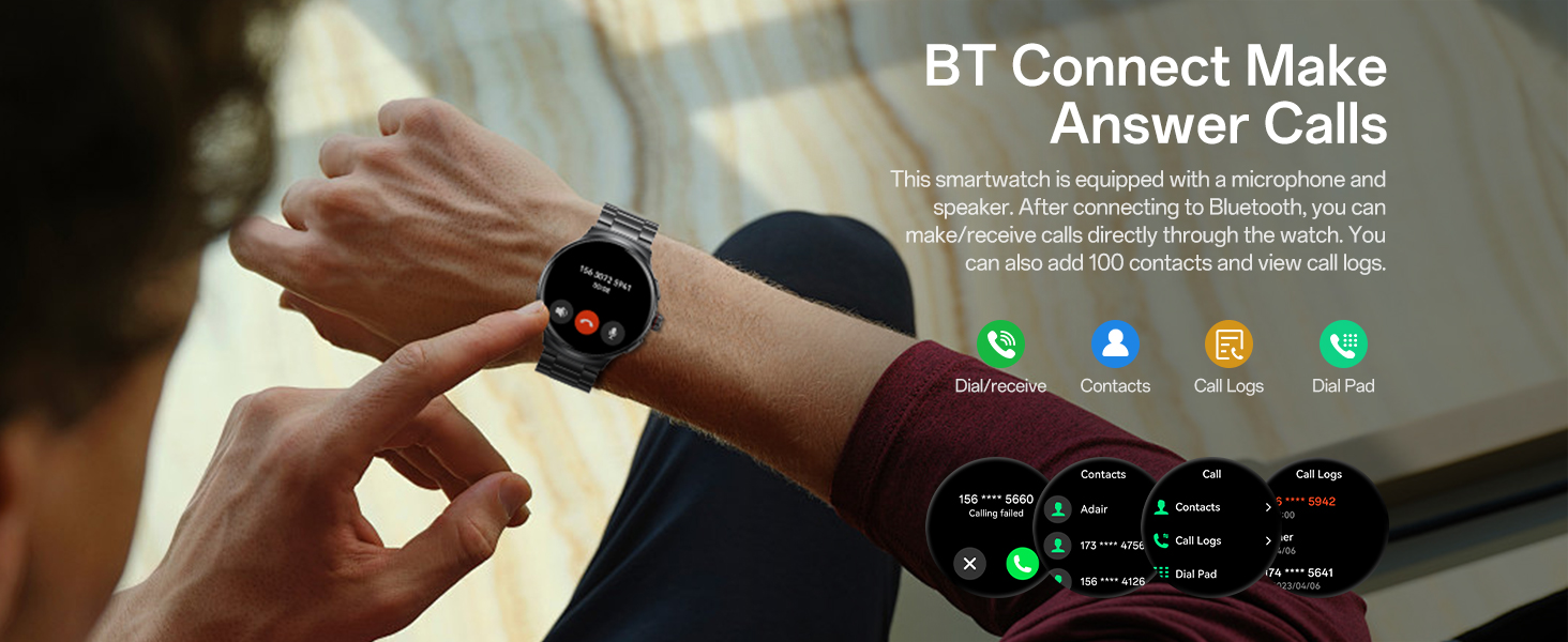 BT connect make answer calls