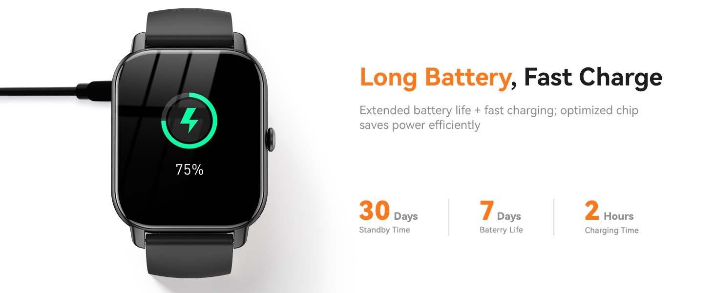 Long-lasting battery life