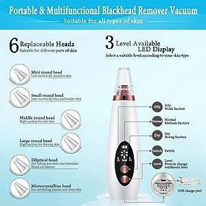 blackhead remover pore cleaner blackhead suction blackheads remover