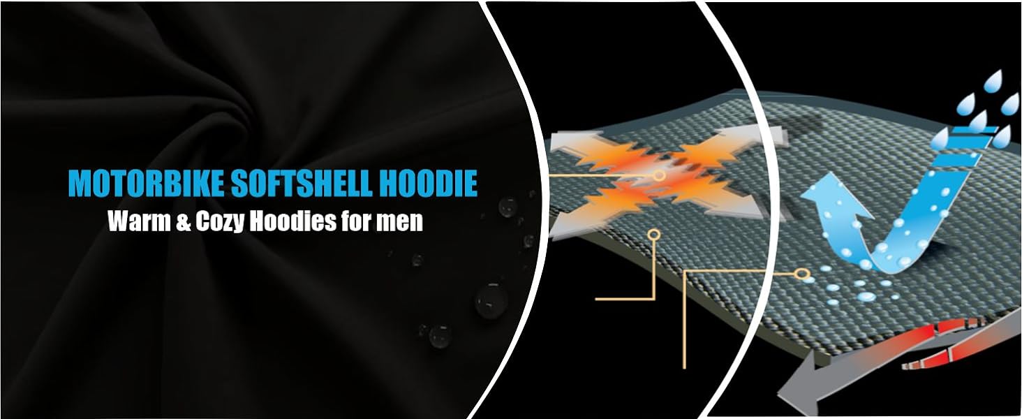 Softshell hoodie