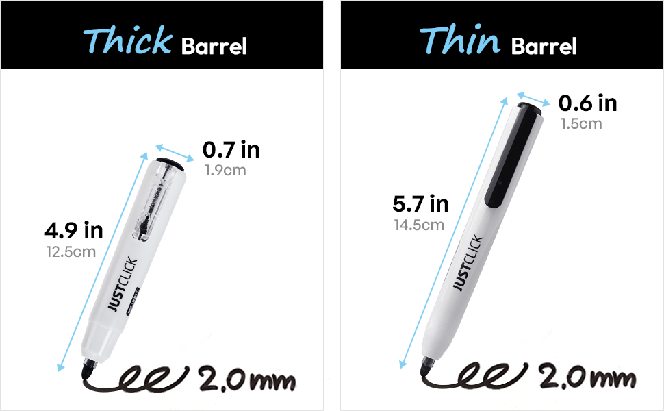 carrotez Retractable Dry Erase Markers, Low Odor