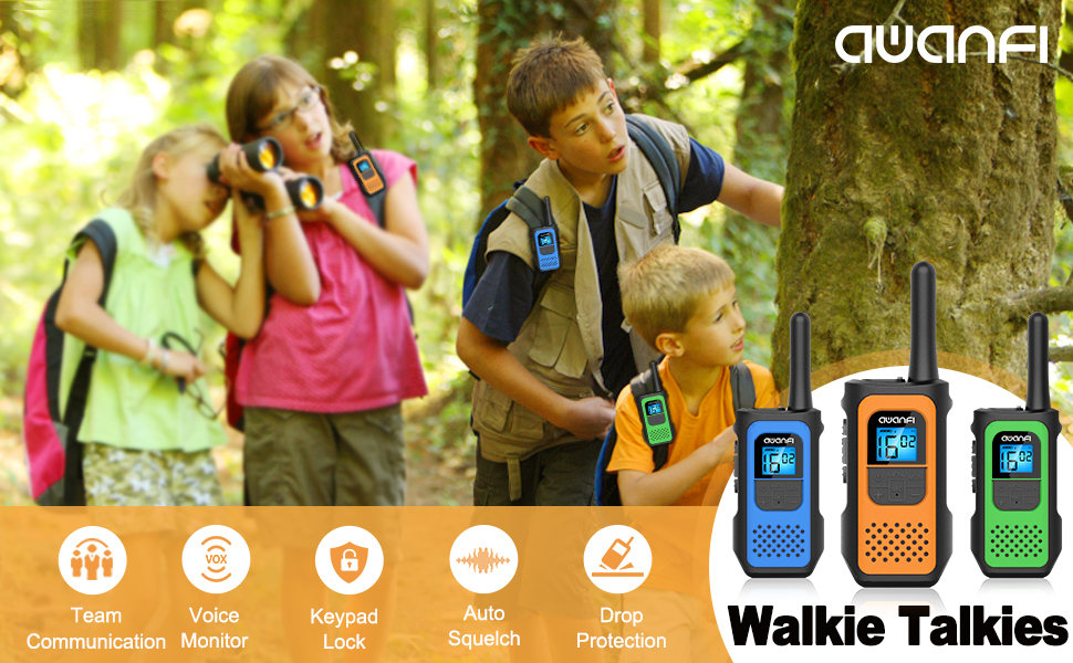 walkie talkies 3 pack