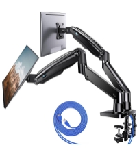 dual monitor arm