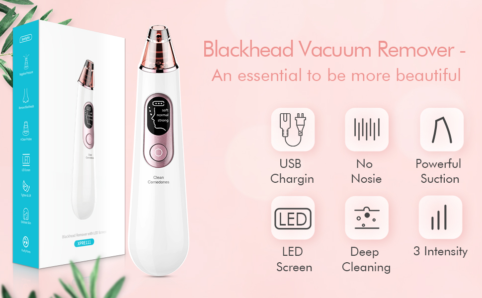 Blackhead Remover Vacuum, Electric Blackhead Remover Vacuum Pore Vacuum