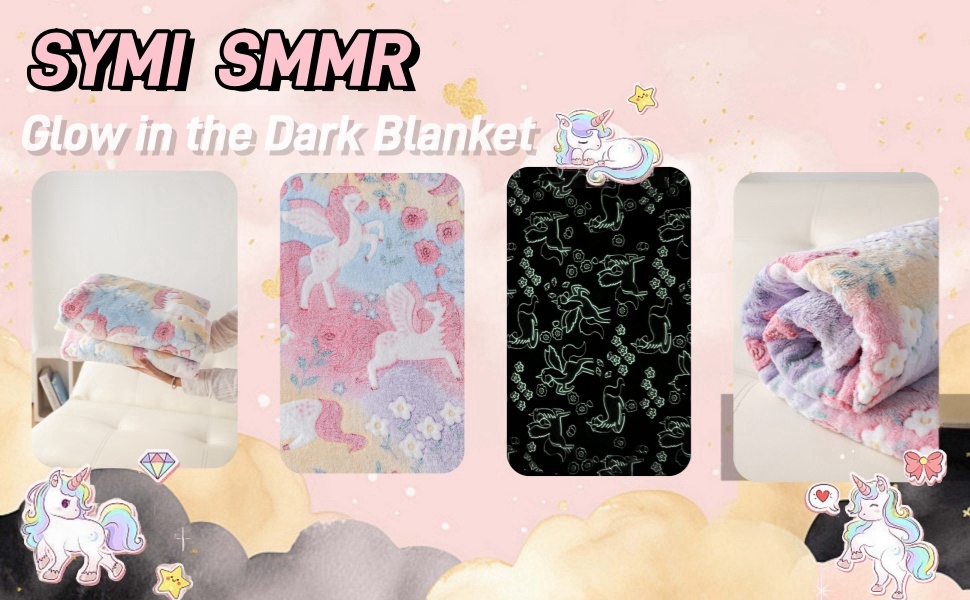 Unicorn blankets for kids