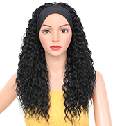 Stirnband Perücken für schwarze Frauen