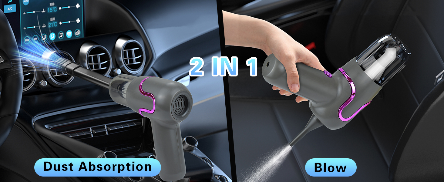 Portable Mini Car Vacuum Cleaner