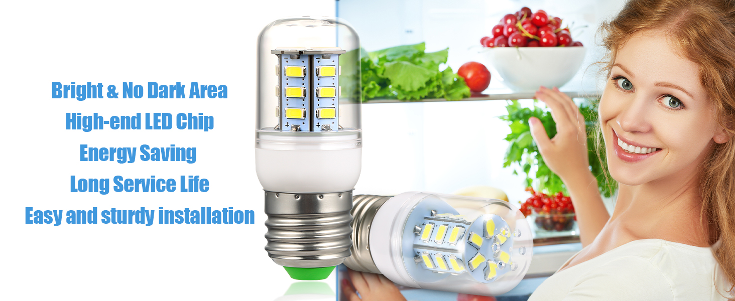 Freeboy 5304511738 LED Refrigerator Light Bulb Replacement