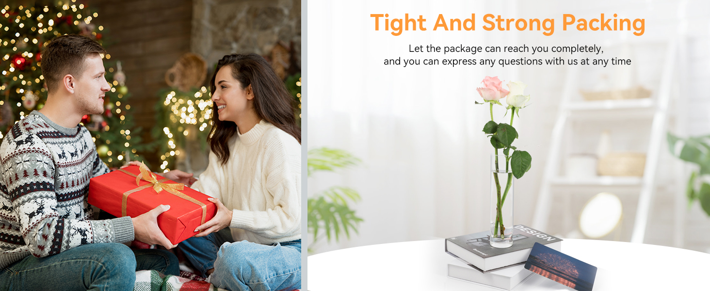 Glass Vases for Centerpieces Clear Vase,... 14 vase