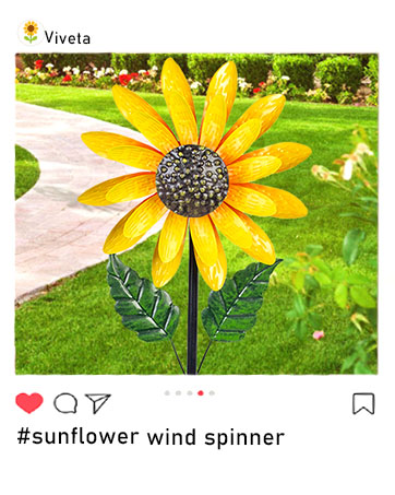 Sunflower Wind Spinner