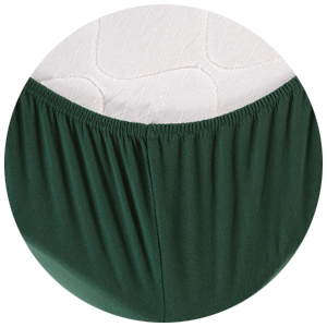 Vency Drap-housse en jersey de qualité supérieure - 160 x 200 cm - Vert foncé - Drap-housse 100 % coton - Pour lit de 160 x 200 à 35 cm - Hauteur du matelas - Vert foncé Drap-housse en jersey de qualité supérieure - Vert foncé - Caoutchouc