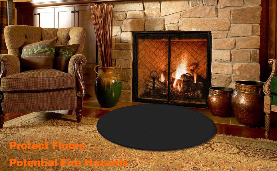 XWIHTR Under Grill Mat for Outdoor Grill, DoubleSided