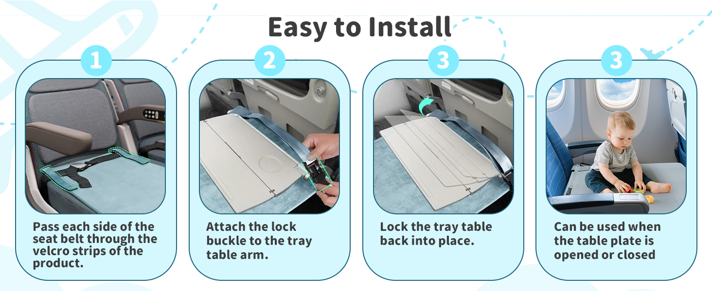 airplane seat extender for kids