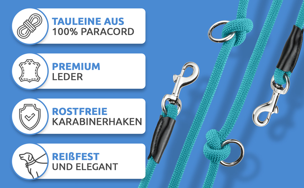 Eigenschaften der Hundeleine für große Hunde