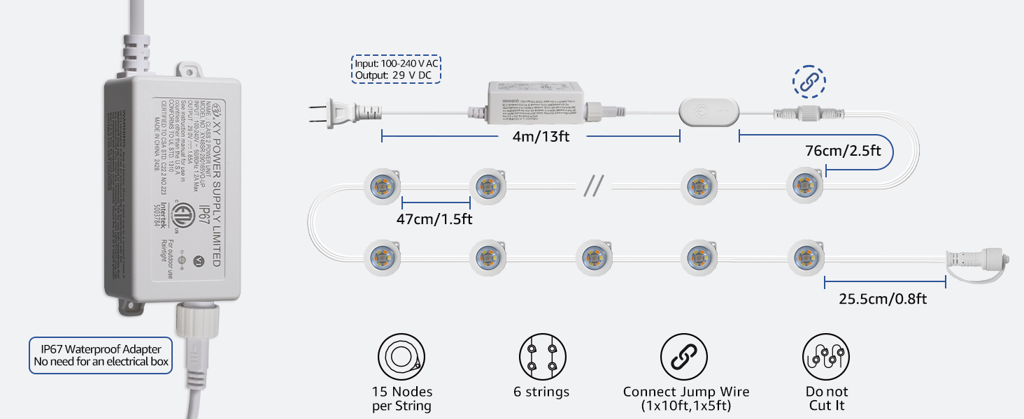 permanent outdoor lights for house