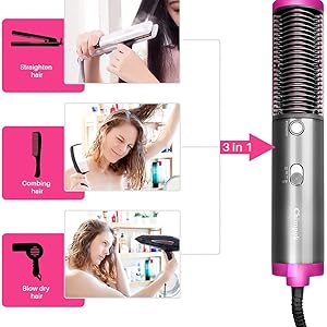 multifunction hair brush dryer