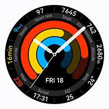 Complete todos os 3 anéis