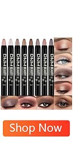 evpct 8Pcs Cream Eye Shadow Sticks Set for Eyes Waterproof