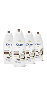 Dove Purely Pampering Body Wash Coconut Butter and Cocoa Butter