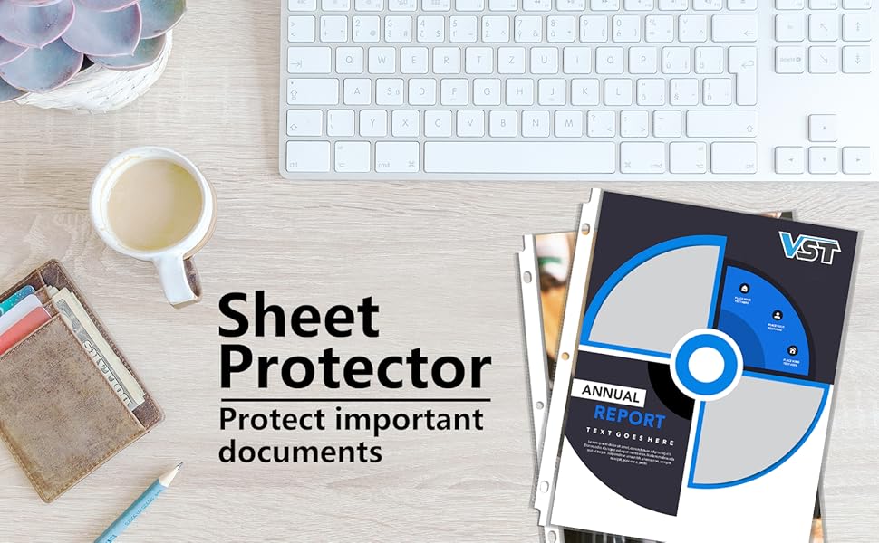 Sheet Protectors Banner