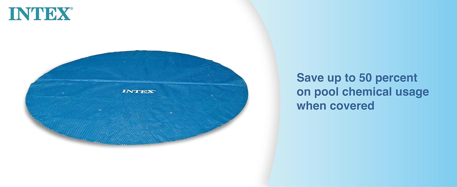 Économisez jusqu'à 50 percent on pool chemical usage when covered