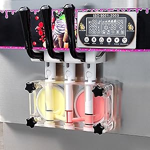 Commercial 3 Flavors Soft ice Cream Machine,Soft serve ice Cream Making Machine,ice Cream maker 21 52