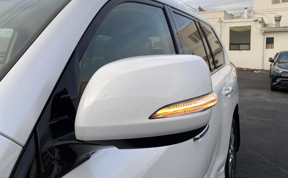 Amazon.com: iJDMTOY Clear Lens Dynamic Sequential Blink/Flow Full