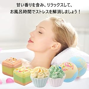 新品 バスボール ドムドムハンバーガー 6個セット バスボム 入浴剤 入浴剤 ドムドムハンバーガー バスボール : キャラクターの